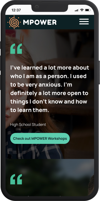 mobile mpower page