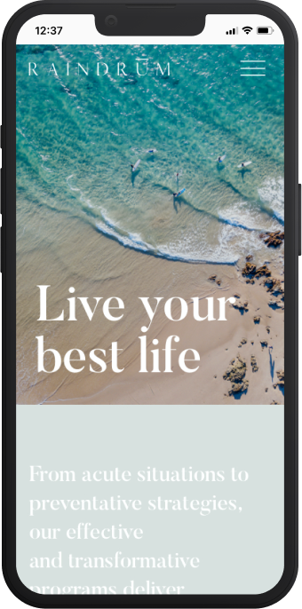 mobile raindrum page